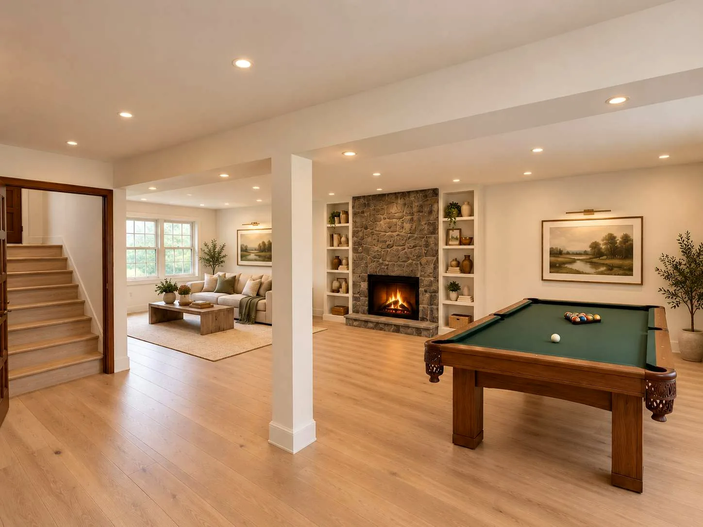 Architectural rendering of a Douglaston residence