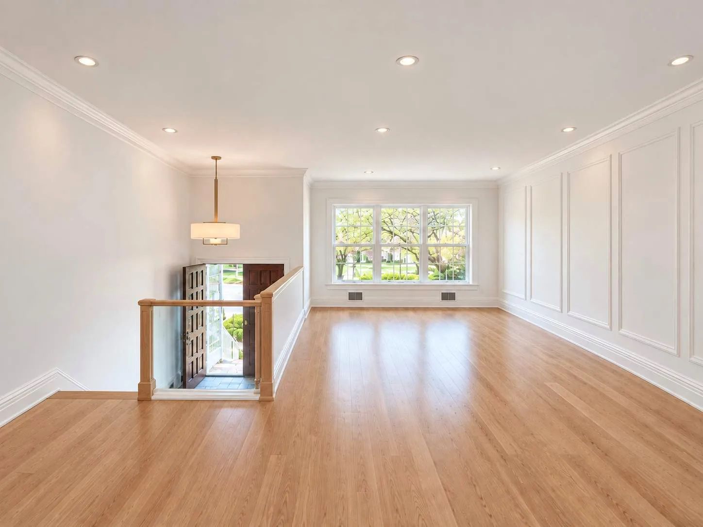 Architectural rendering of a Douglaston residence