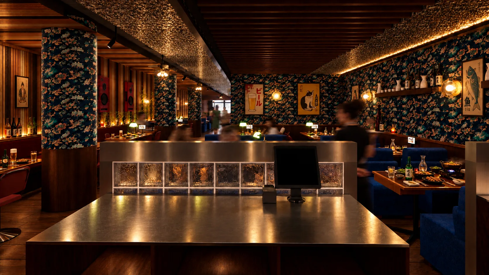 Architectural rendering of Izakaya Seasun