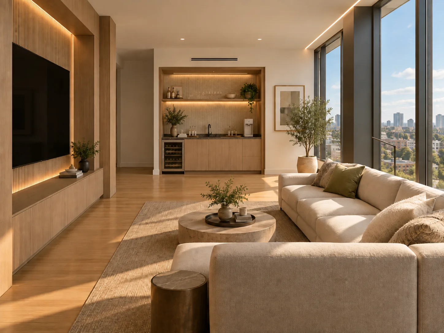 Architectural rendering of a Murray Hill residence