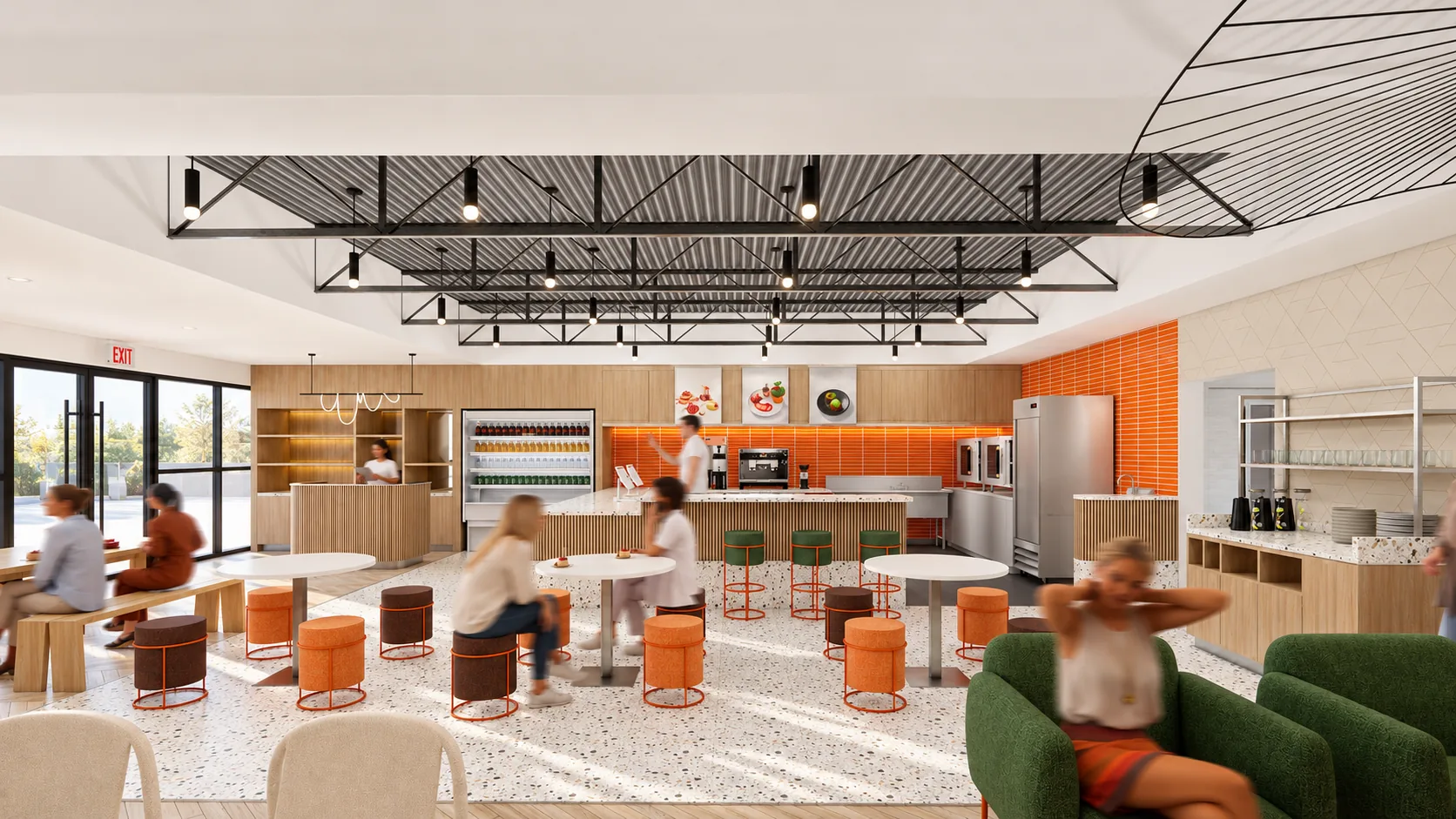 Architectural rendering of Spot Dessert Bar