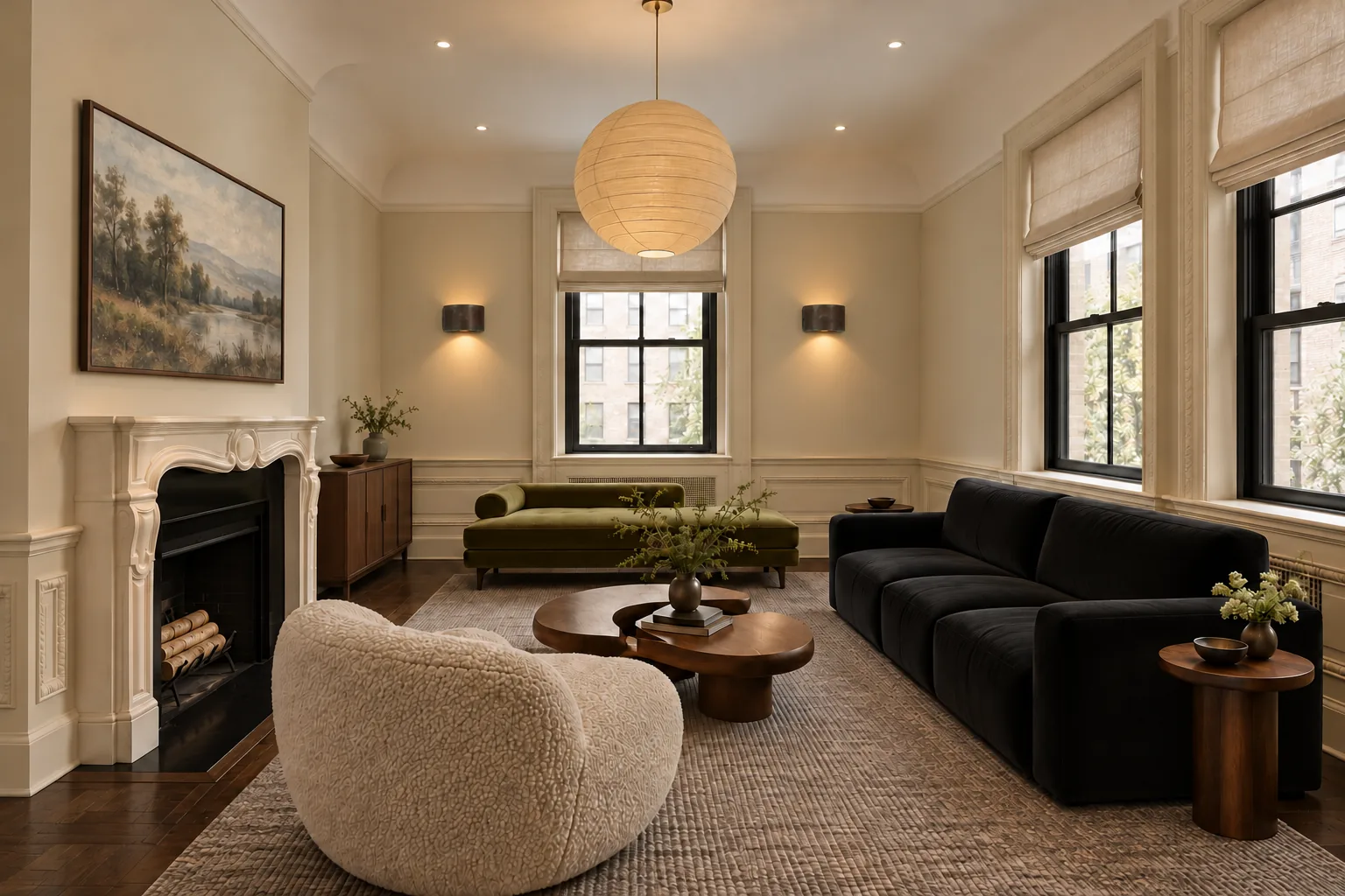 Architectural rendering of an Upper East Side residence